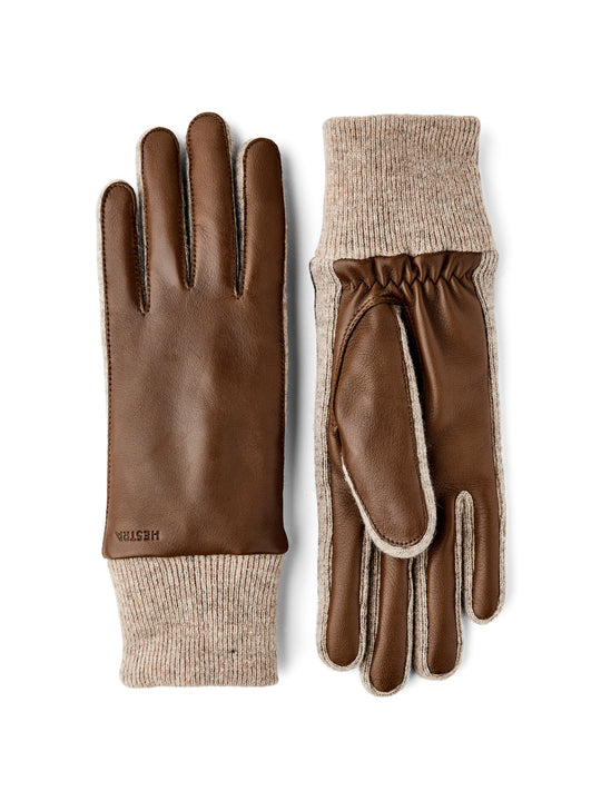 Hestra Jeanne Handsker / Light brown