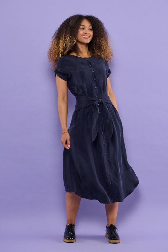 Froks Carla Kjole / Night blue