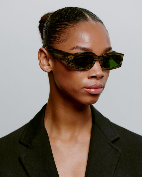 A. Kjærbede Alex Solbrille / Striped Horn