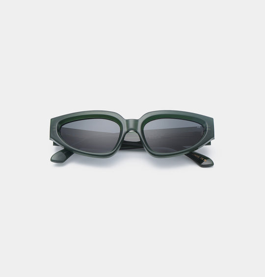 A. Kjærbede Ella Solbrille / Dark Green