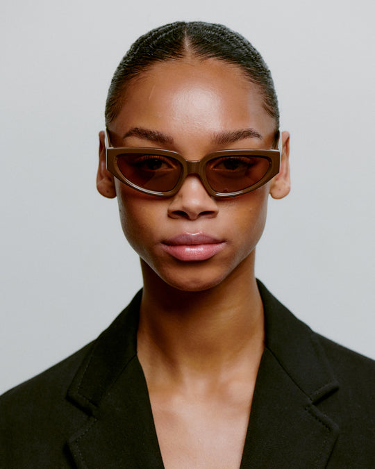 A. Kjærbede Ella Solbrille / Chocolate