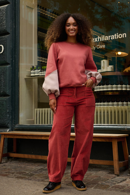 Froks Leia Bukser / Brick dust corduroy