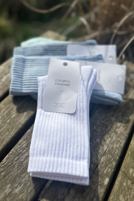 Colorful Standard Organic Active Strømper / Optical White