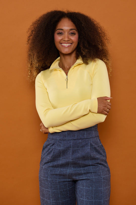 Second Arrival Lilo Bluse / Soft yellow