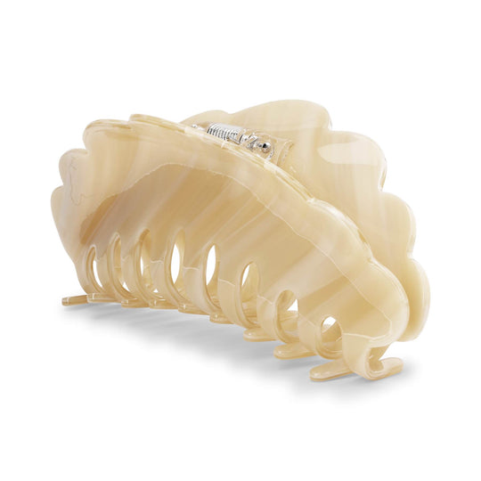 Sui Ava Iris Bone Giga Clip / Ivory