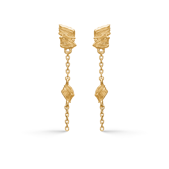 Studio Z. Glacier Ørestikker / Forgyldt