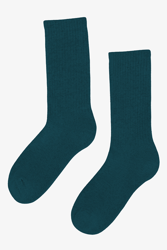 Colorful Standard Organic Active Strømper / Ocean green