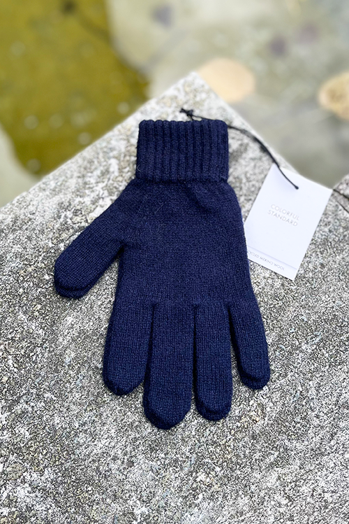 Colorful Standard Merino Wool Handsker / Navy Blu