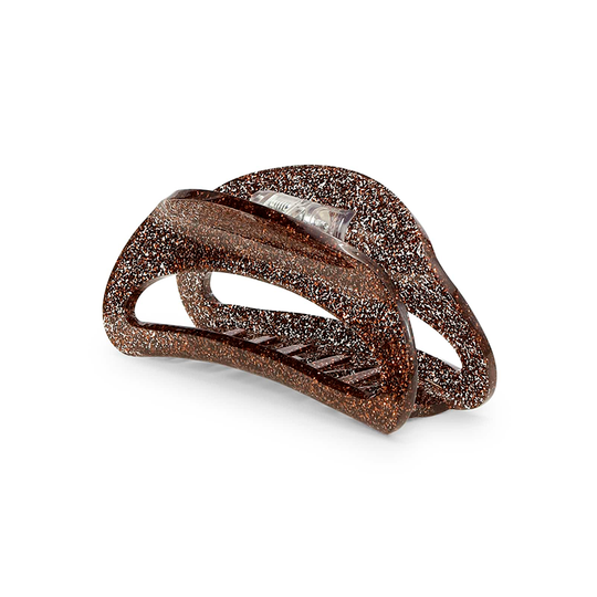 Sui Ava Theresa Jingle Edit Big Clip / Chestnut cocoa