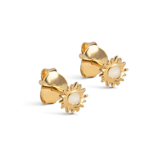 Enamel Mini Sunshine Ørestikker / Daisy