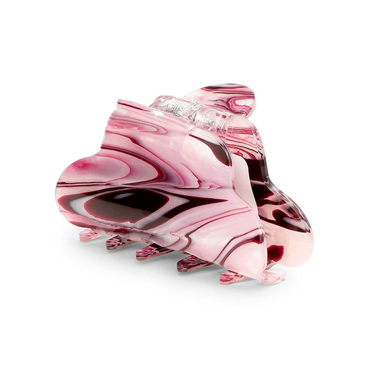 Sui Ava Lene Ember Big Clip / Burgundy Marble