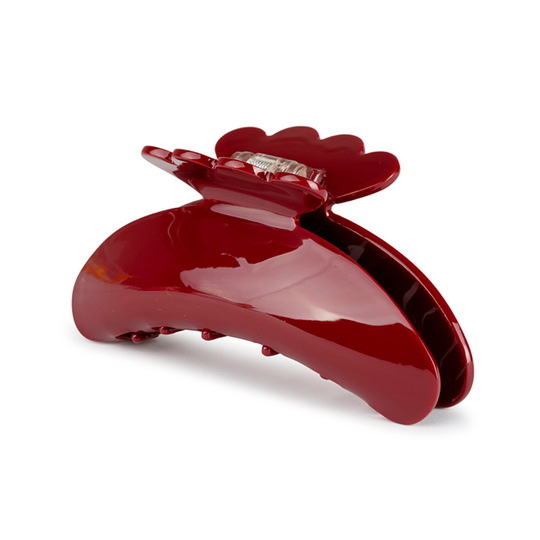 Sui Ava Helle Solid Big Clip / Bordeaux