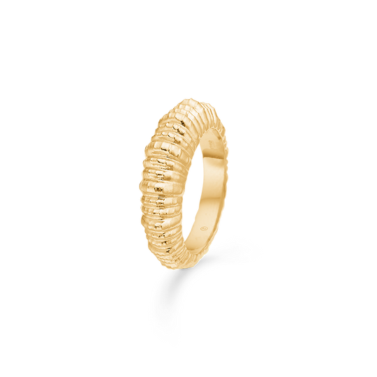 Studio Z. Seashell Secrets Ring / Forgyldt