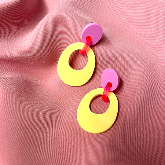 ByFossdal Celebrate Mini Ørestikker / Pink & Vanilla