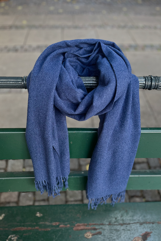 Manzini Classic Tørklæde / Navy #8079