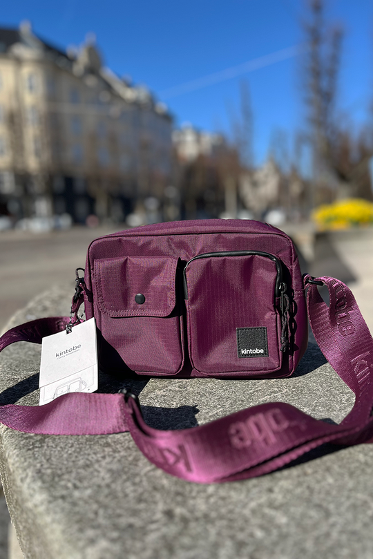 Kintobe Miles Taske / Deep aubergine
