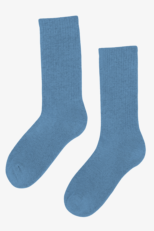 Colorful Standard Organic Active Strømper / Seaside Blue