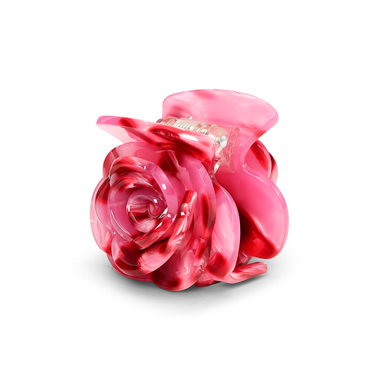 Sui Ava Rosie Pink Marble Mini Clip / Pink cosmos