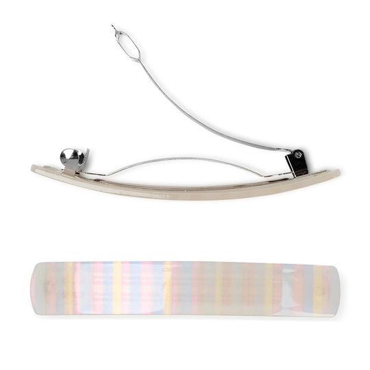 Sui Ava Classic Rainbow Hair Clip / Rainbow