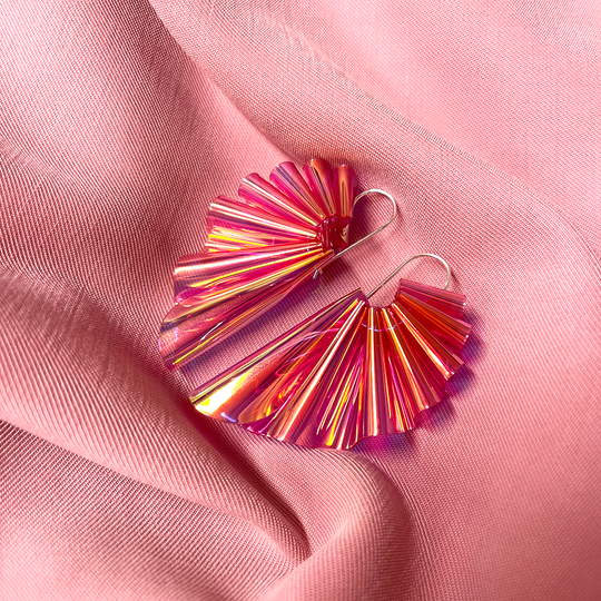 ByFossdal Waves Small Øreringe / Blossom