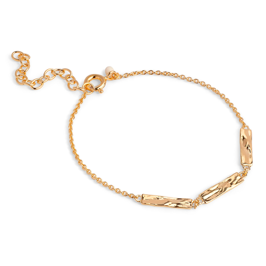 Enamel Tula Armbånd / Forgyldt