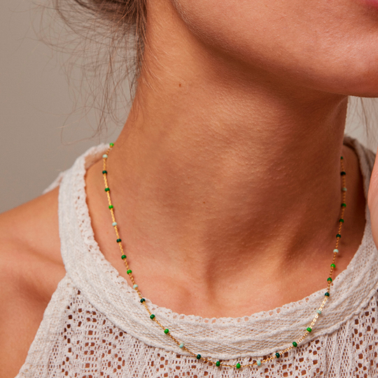 Enamel Lola Halskæde / Atlantic