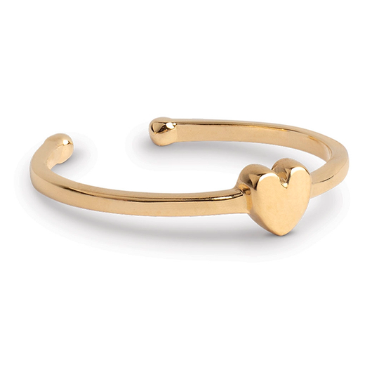 Enamel Amore Ring / Forgyldt