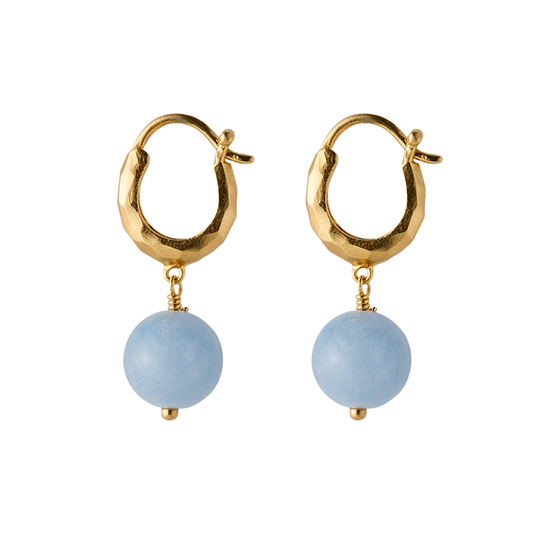 Pernille Corydon Blue Sky Øreringe / Forgyldt