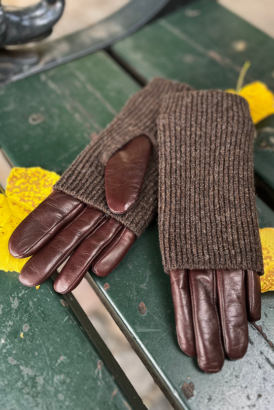 Markberg Helly Handsker / Mørkebrun