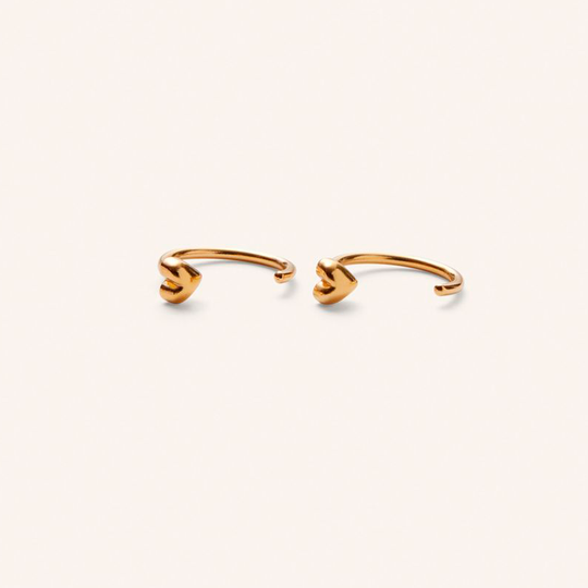 Pernille Corydon Adore Creoler / Forgyldt