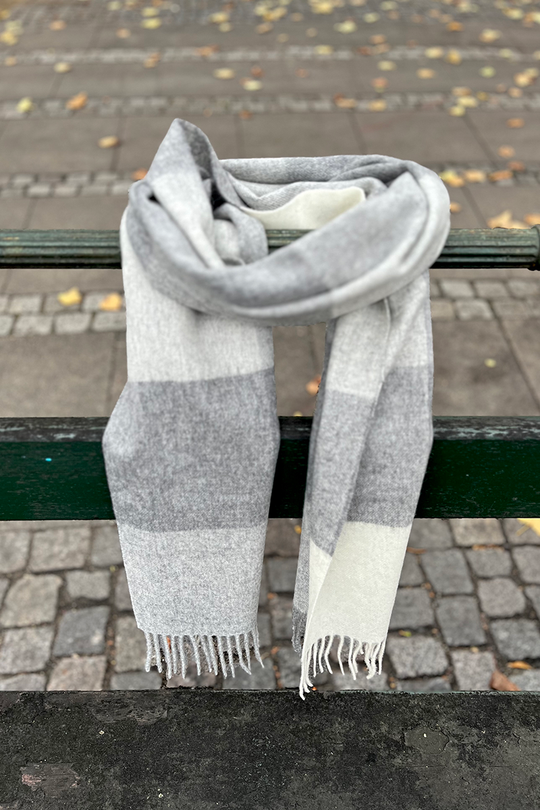 Montecristo Trio Uld Tørklæde / Grå #0105