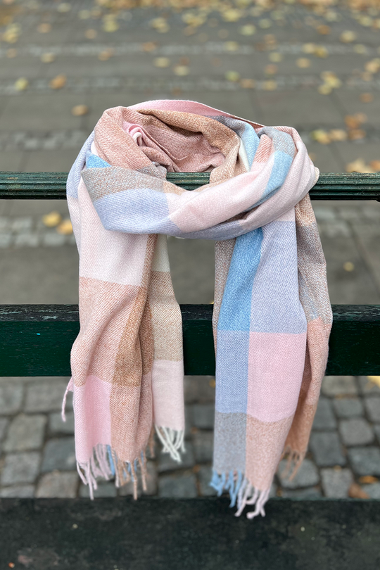 Manzini Candy Tørklæde / Lyserød #0151