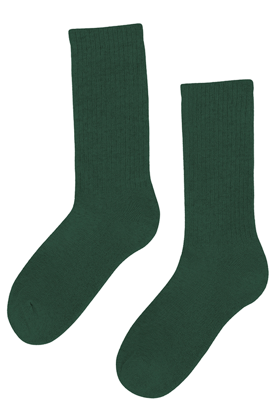 Colorful Standard Organic Active Strømper / Emerald Green