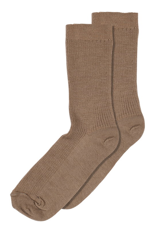 Mp Fine Uld Strømper #50102 / Coca Mocha #67