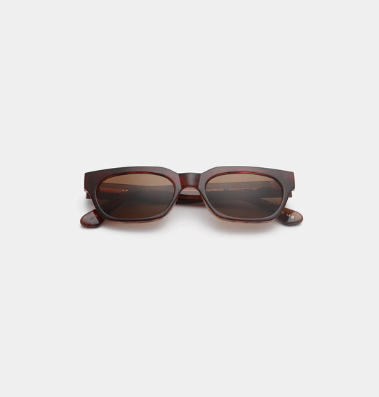 A. Kjærbede Bror Solbrille / Brown & Demi Light Brown Transparent