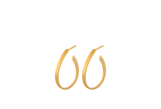 Pernille Corydon Berlin Creoles Øreringe / Forgyldt